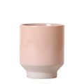 Kolibri Home | Harmony Blumentopf - Sandfarbener Keramik-Topf - Topfgröße Ø6Cm