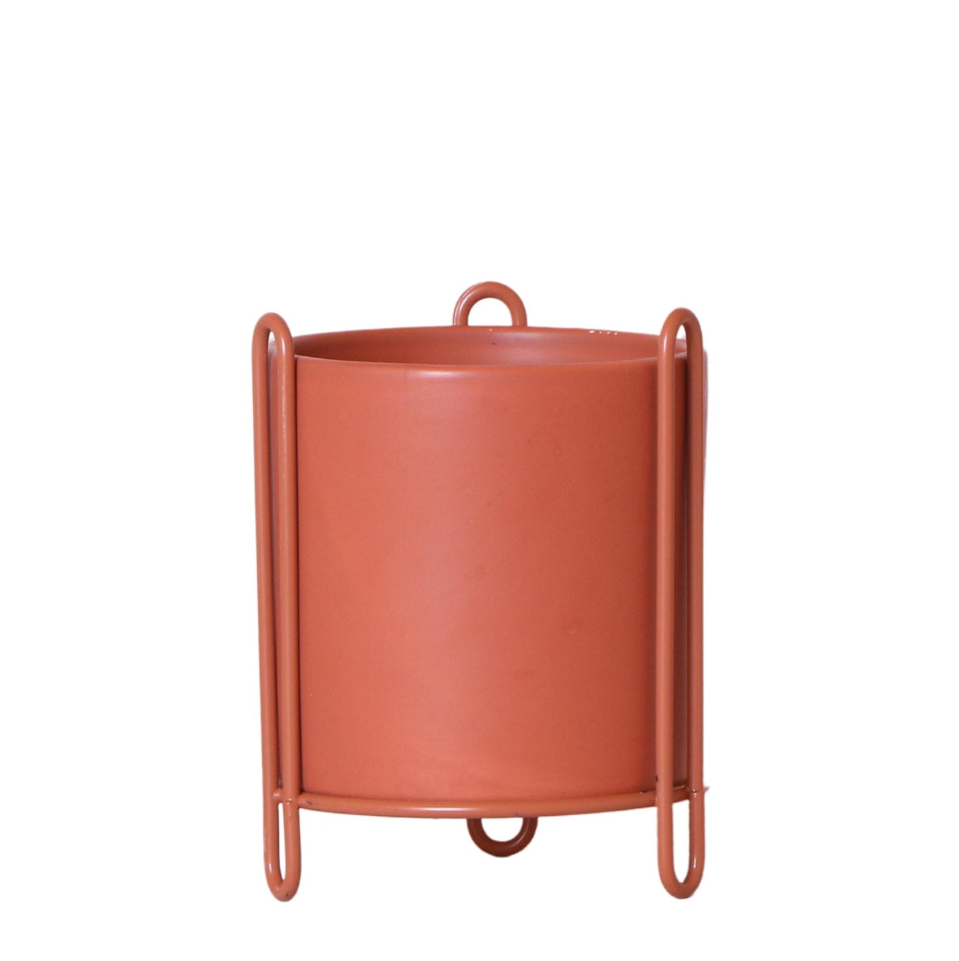 Kolibri Home | Essential Blumentopf - Terrakottafarbener Dekorativer Topf