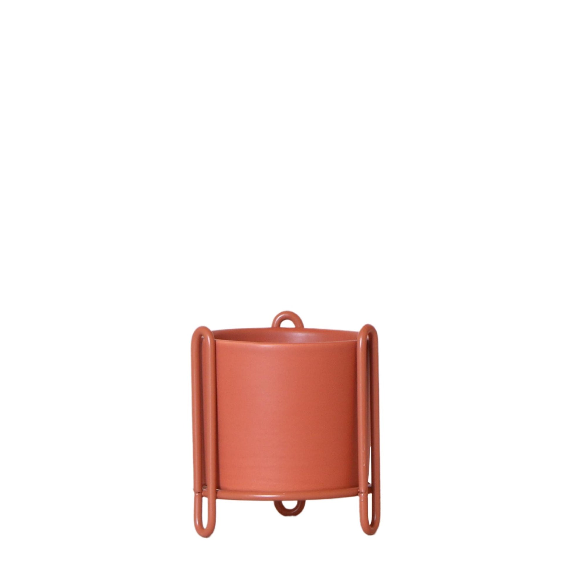 Kolibri Home | Essential Blumentopf - Terrakottafarbener Dekorativer Topf