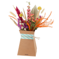 Getrocknete Blumen + Faltbare Vase