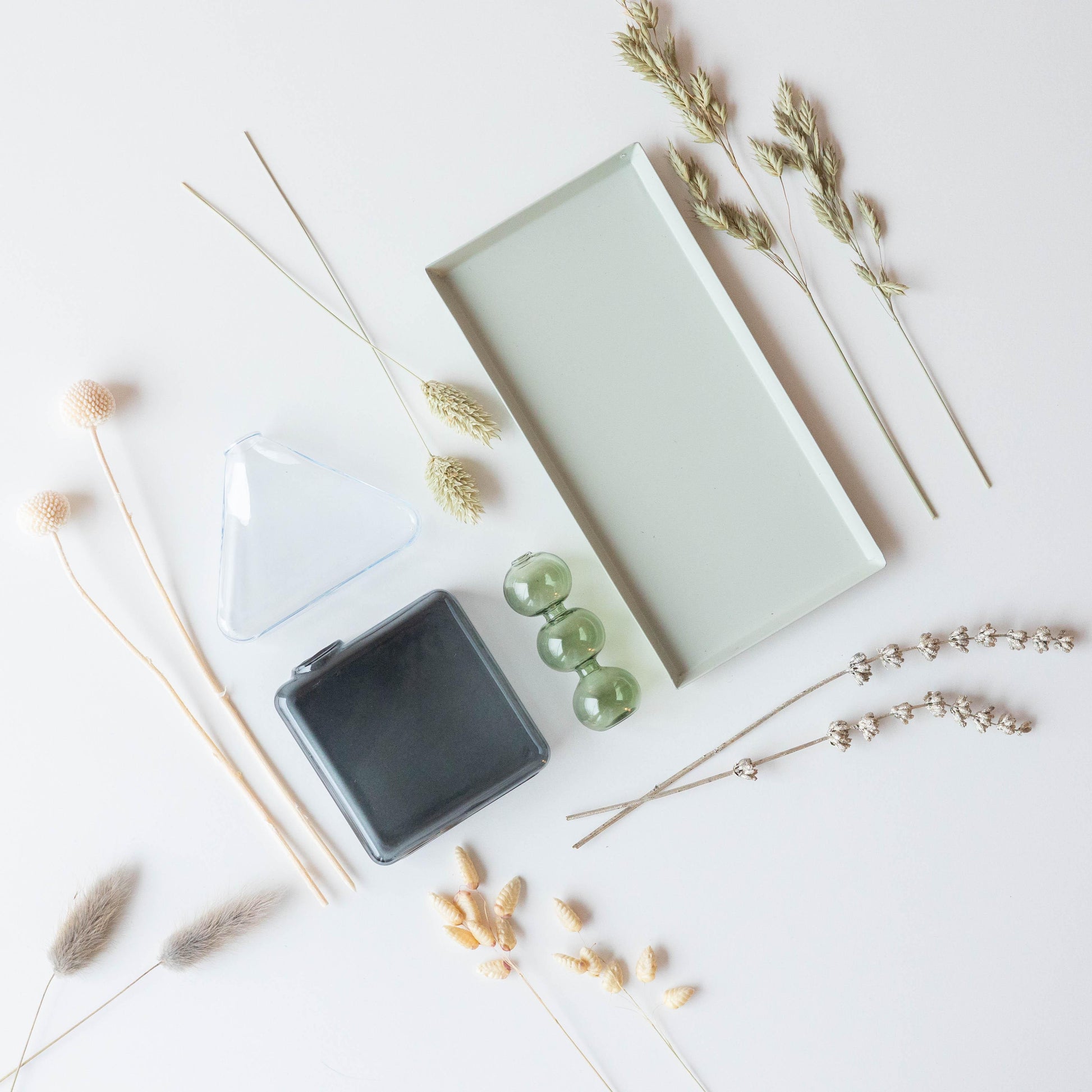 Dried Beauty - Trockenblumen Mit Vasen